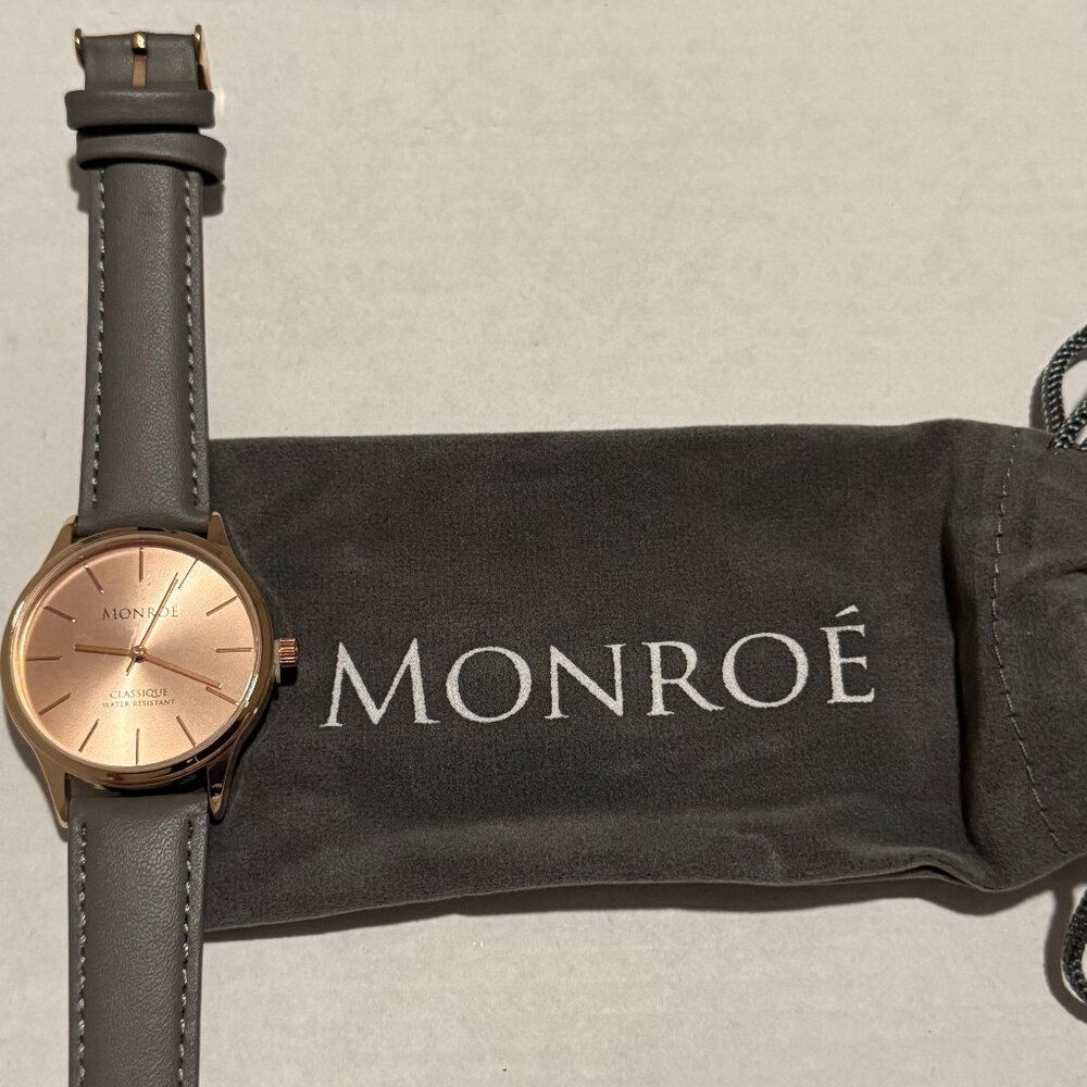 Monroé Sunburst Solerose Watch.